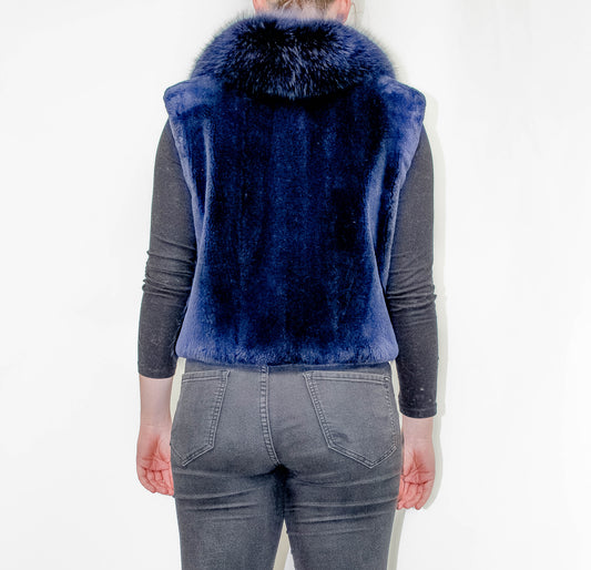 Stacie Blue Vest